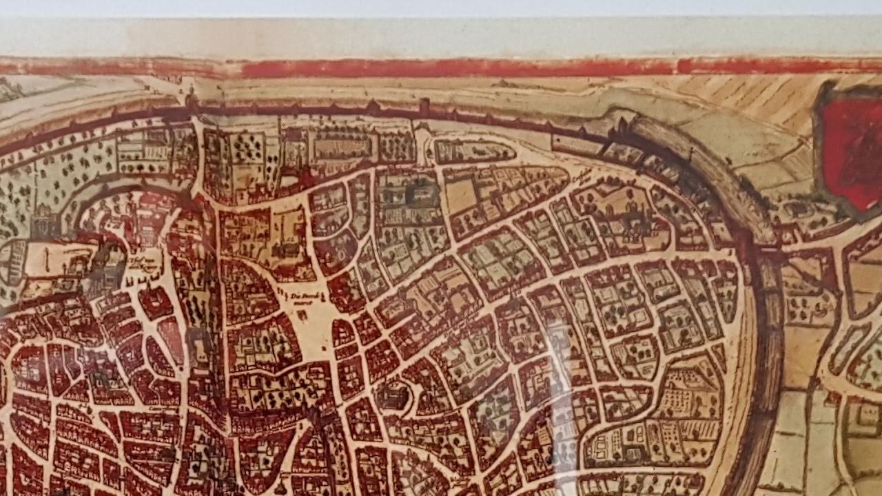 Old Brussels map