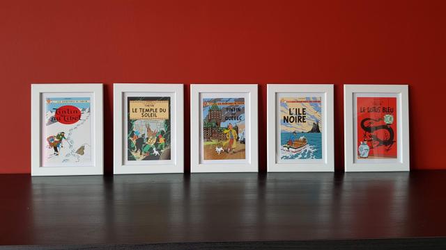 Tintin Comics Frames